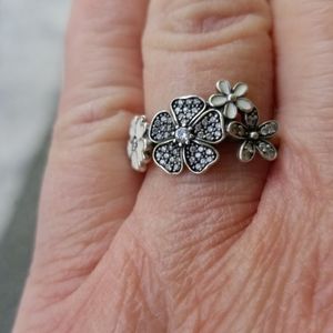 Pandora Shimmering Bouquet Ring